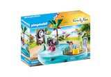 Playmobil 70610 Family Fun - Bonita Piscina Con Salpicaduras De Agua