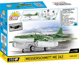 Cobi 5881 Historical Collection Wwii Samolot Mysliwski Messerschmitt Me 262 250 Klocków