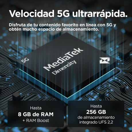 EAN 840023274879 - Motorola moto g55 5G 16,5 cm (6.49") SIM doble Android 14 USB Tipo C 8 GB 256 GB 5000 mAh Púrpura imagen 9