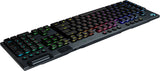 Teclado Español Logitech G G915 Rf Wireless + Bluetooth Qwerty Carbono 920-008906