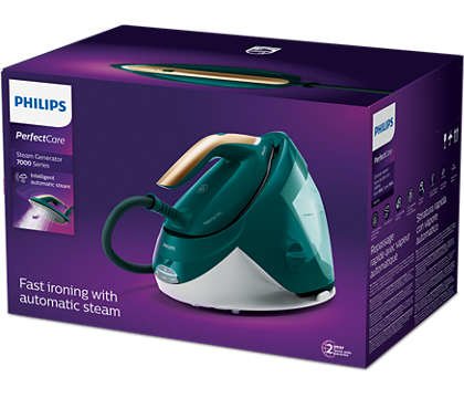 Estación Plancha Al Vapor Philips Psg7140/70  2100 W 1,8 L Suela Steamglide Elite Violeta