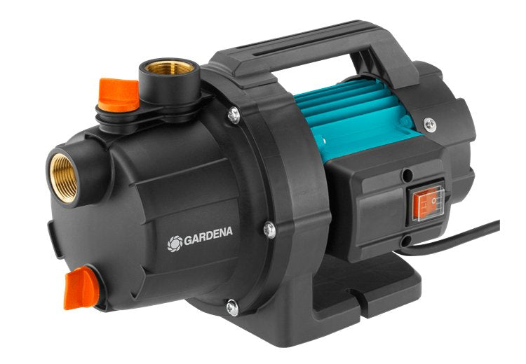 Bomba De Jardín Gardena 3700/4 P Basic Turquesa/Negro, 800 Vatios 09015-47