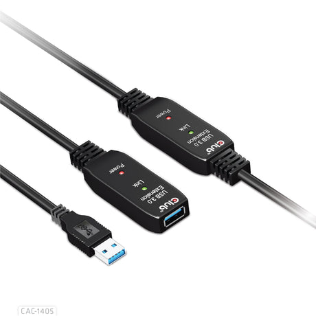 EAN 8719214471781 - CLUB3D CAC-1405 cable USB USB 3.2 Gen 2 (3.1 Gen 2) 10 m USB A Negro imagen 7