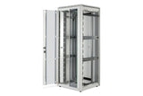 Armario De Red De 42ua Unique, 2053x800x800 Mm Puerta Frontal Acristalada Dos Hojas, Gris