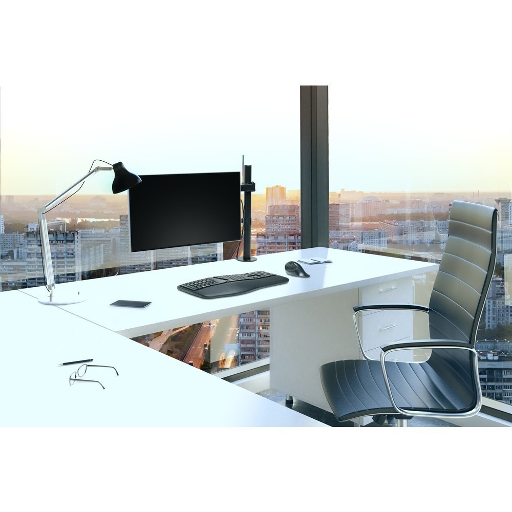 EAN 0085896554080 - Kensington K55408WW soporte para monitor 86,4 cm (34") Escritorio Negro imagen 8