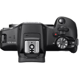 Camara Canon Eos R100 + Rf-S 18-45mm F4.5-6.3 Is Stm + Rf-S 55-200mm F5-7.1 Is Stm Kit Milc 24,1 Mp Cmos 6000 X 4000 Pixeles Negro