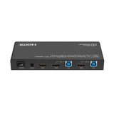 4k@60hz Hdmi Kvm Switch, 2x1  4:4:4, Usb 3.0