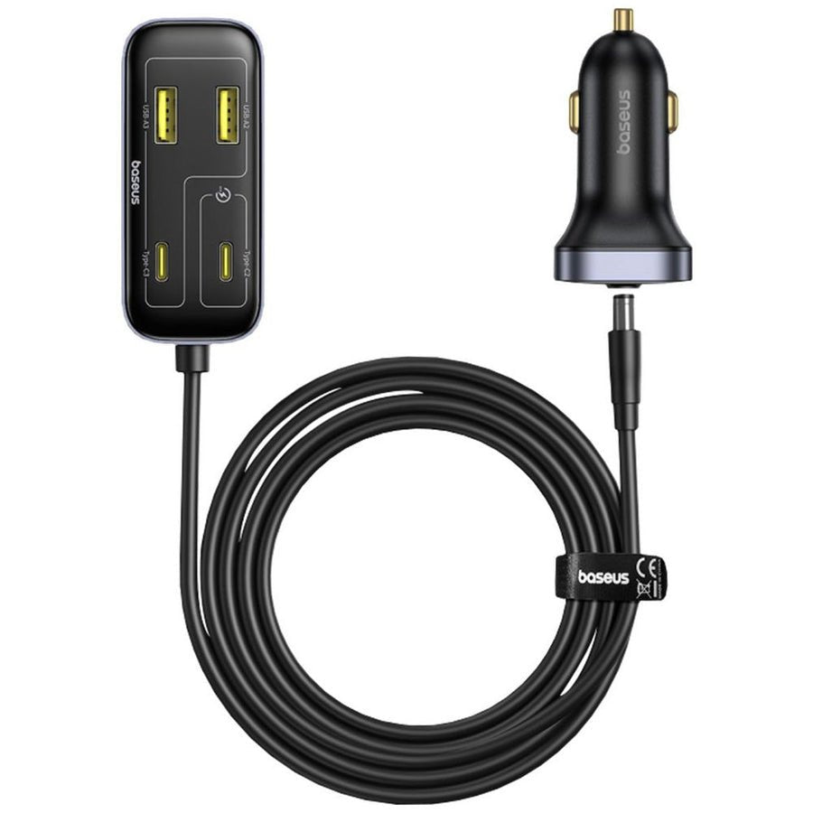 Baseus Backseatpal L1 Universal Negro Encendedor De Cigarrillos Auto