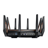 Asus Gt-Ax11000 Router Inalámbrico Gigabit Ethernet Tribanda [2,4 Ghz/5 Ghz/5 Ghz] 4g Negro