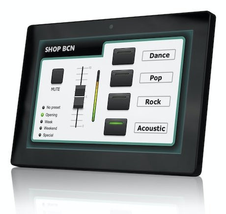EAN 8435071307345 - ECLER CWPNETTOUCH pantalla para sala de reuniones 25,6 cm (10.1") 1280 x 800 Pixeles IPS Negro imagen 1