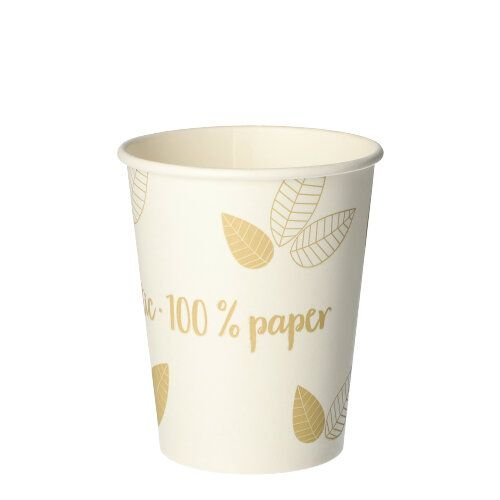 Papstar Pure Zero Einweg-Trinkbecher 8 Cm 0,2 L Creme