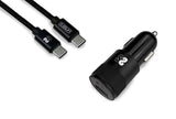 EAN 8436586742119 - SUBBLIM SUBCHG-5CPD11 cargador de dispositivo móvil Smartphone Negro Encendedor de cigarrillos, USB Carga imagen 1