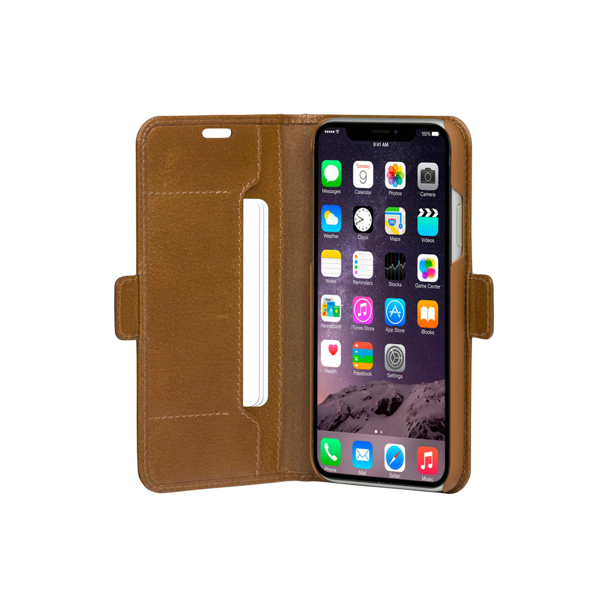 EAN 5711428010711 - dbramante1928 CPH Slim funda para teléfono móvil 15,5 cm (6.1") Funda cartera Bronceado imagen 2
