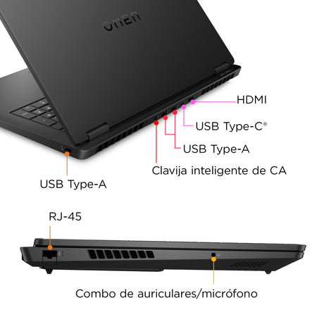 EAN 198415049919 - HP OMEN 17-db0009ns AMD Ryzen™ 7 8845HS Portátil 43,9 cm (17.3") Full HD 32 GB DDR5-SDRAM 1 TB SSD NVIDIA  imagen 4