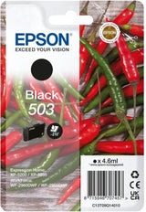 EAN 8715946707464 - Epson 503 cartucho de tinta 1 pieza(s) Original Rendimiento estándar Negro imagen 1