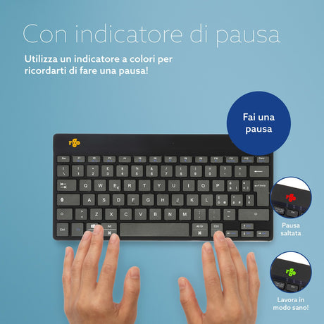 EAN 8719274491781 - R-Go Tools RGOCOITWLBL teclado Oficina Italiano imagen 10