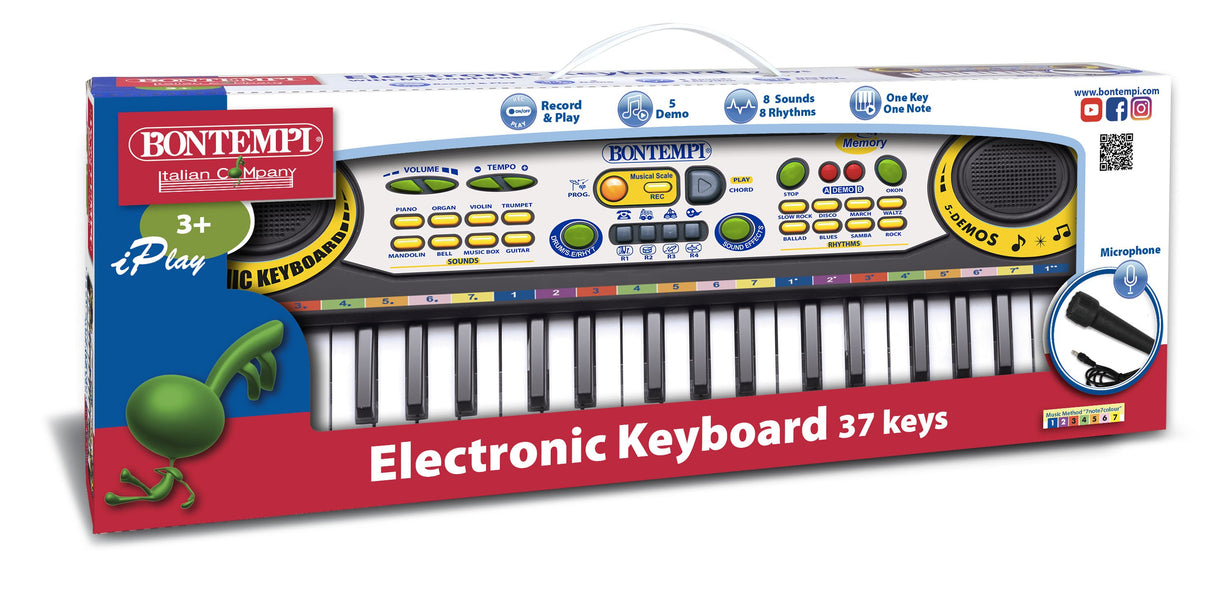 EAN 47663337760 - Bontempi Electronic Keyboard with microphone imagen 1