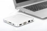 EAN 4016032435396 - Digitus DA-70863 base para portátil y replicador de puertos Alámbrico USB 3.2 Gen 2 (3.1 Gen 2) Type-C Pl imagen 2
