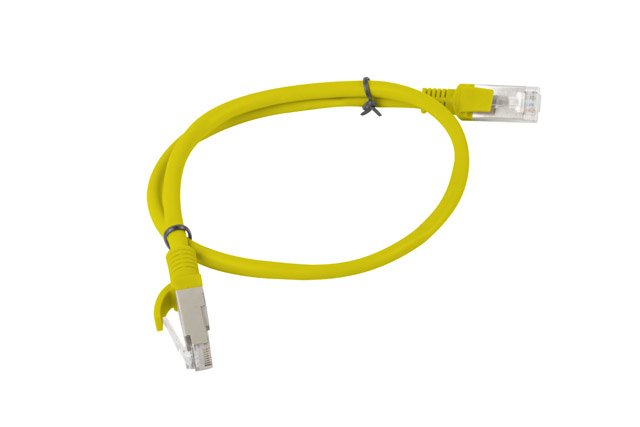 Lanberg Cable De Red Pcu5-10cc-0050-Y,Rj45,Utp,Cat 5e,0.5m,Amarillo