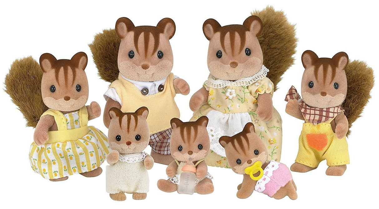 Epoch Sylvanian Families - Walnuss Eichhörnchen Familie L4172
