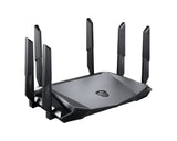 EAN 4719072983345 - MSI RadiX AX6600 WiFi 6 Tri-Band router inalámbrico Gigabit Ethernet Tribanda (2,4 GHz/5 GHz/5 GHz) Negro imagen 5