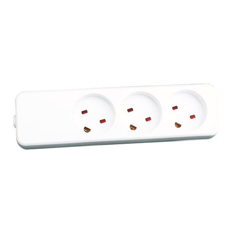 EAN 5714590001150 - Garbot Z66000107-PA01 base múltiple 3 salidas AC Interior Blanco imagen 1