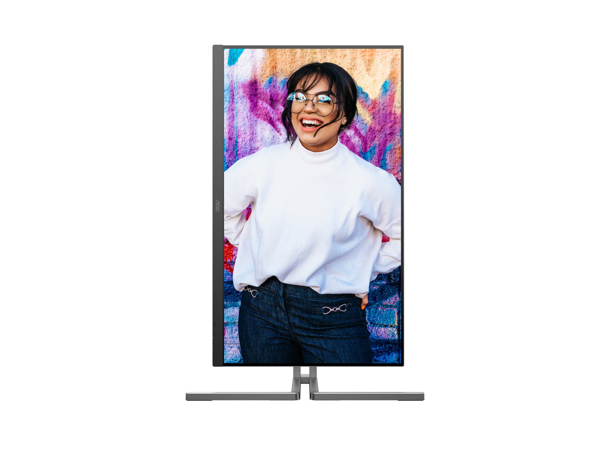 Monitor Aoc Q27u3cv  27" Qled Negro