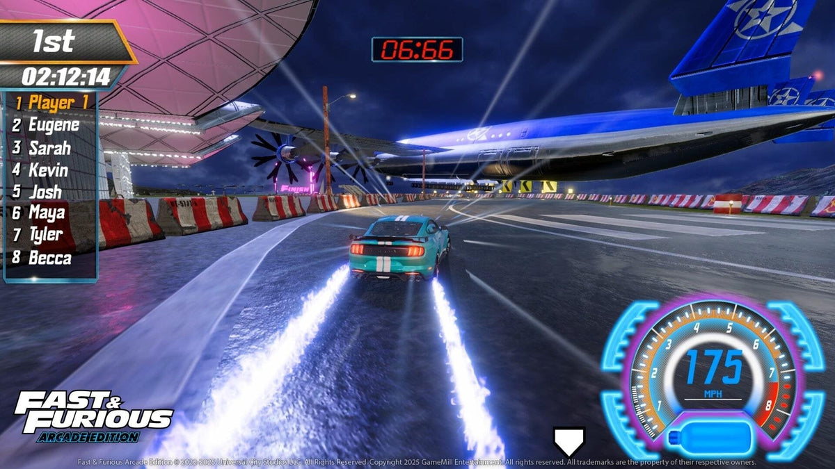 Juego Fast & Furious Arcade Switch
