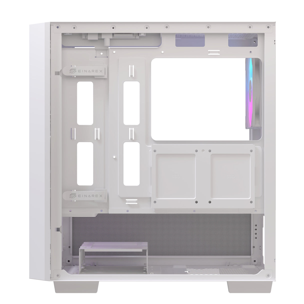 EAN 6977277360417 - Einarex EXCS-PM-150R-W carcasa de ordenador Midi Tower Blanco imagen 9