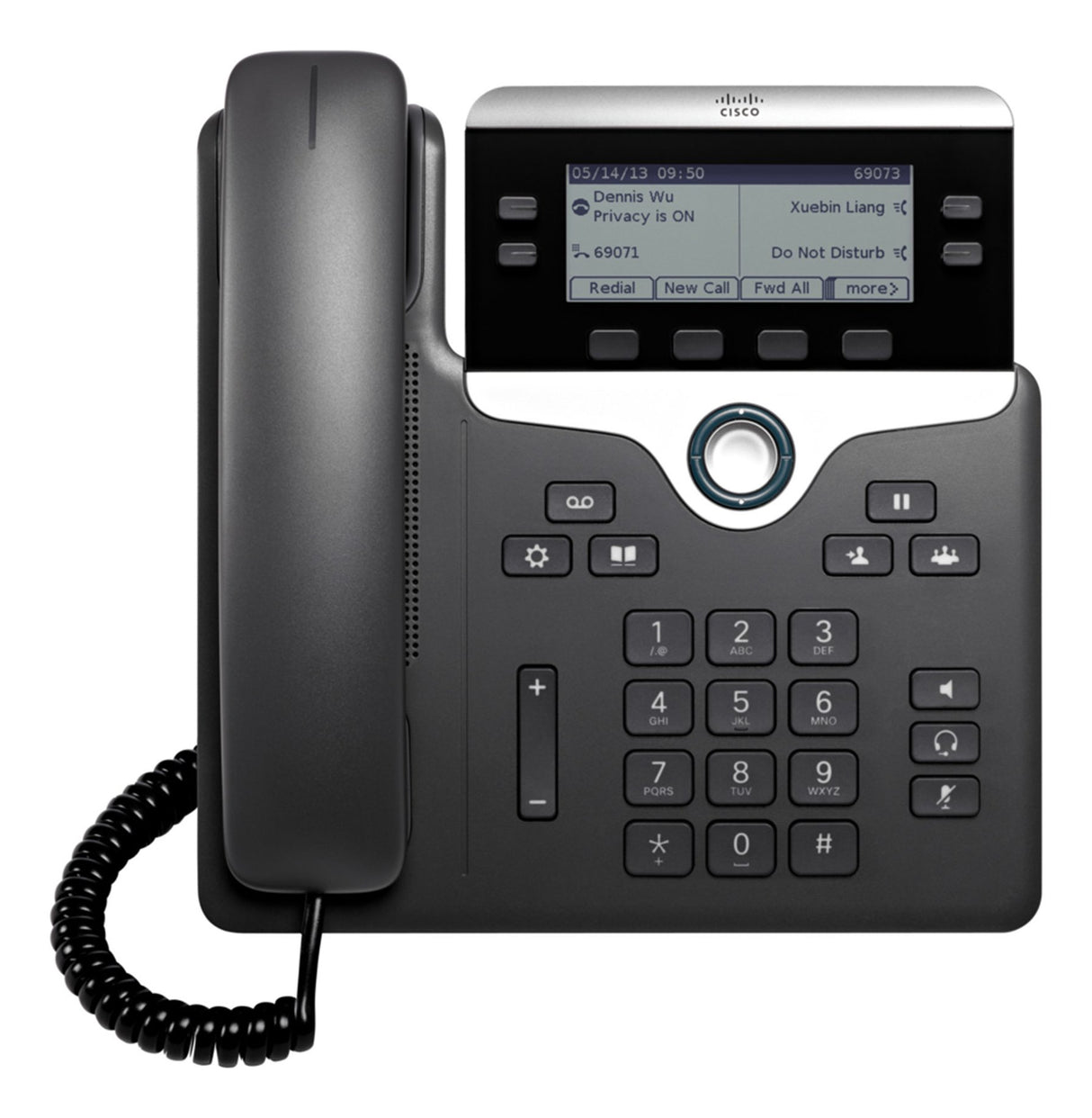 EAN 0882658621871 - Cisco 7841 teléfono IP Negro, Plata 4 líneas LCD imagen 2