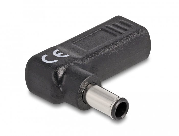Delock Adapter Für Notebook Ladecable Usb Type-C Buchse Zu Sony 6,0 X 4,3 Mm Stecker 90° Gewinkelt