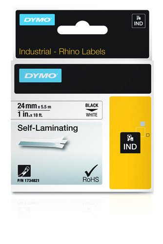 EAN 0071701202437 - DYMO 24mm RHINO Self-Laminating Vinyl tape cinta para impresora de etiquetas imagen 2