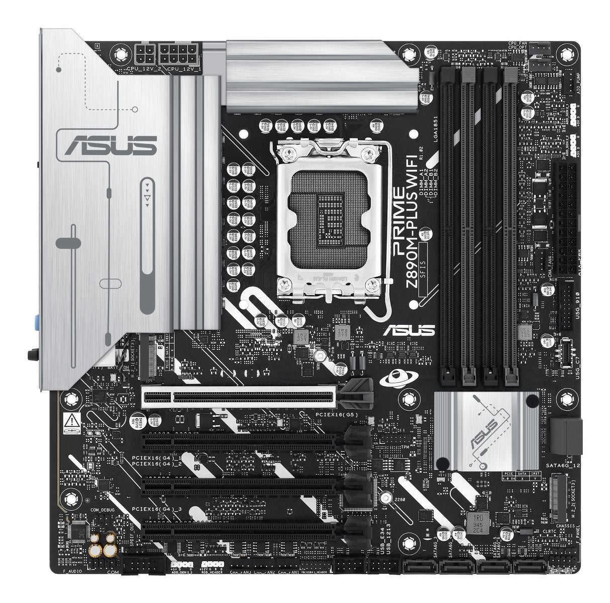 Asus Prime Z890m-Plus Wifi Intel Z890 Lga 1851 (Socket V1) Micro Atx
