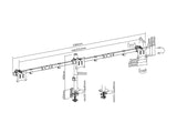 EAN 4015867236017 - Equip 650158 soporte para monitor 81,3 cm (32") Escritorio Negro imagen 7