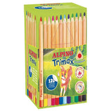 Alpino Lápices De Colores Trimax Jumbo Triangulares 177mm Caja De 120 C/Surtidos