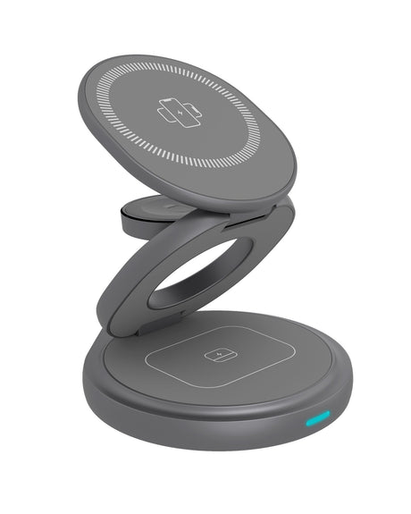 EAN 4250078174325 - ICY BOX IB-SH101-CH Auriculares, Smartphone, Reloj inteligente Antracita, Gris Carga rápida Interior imagen 1