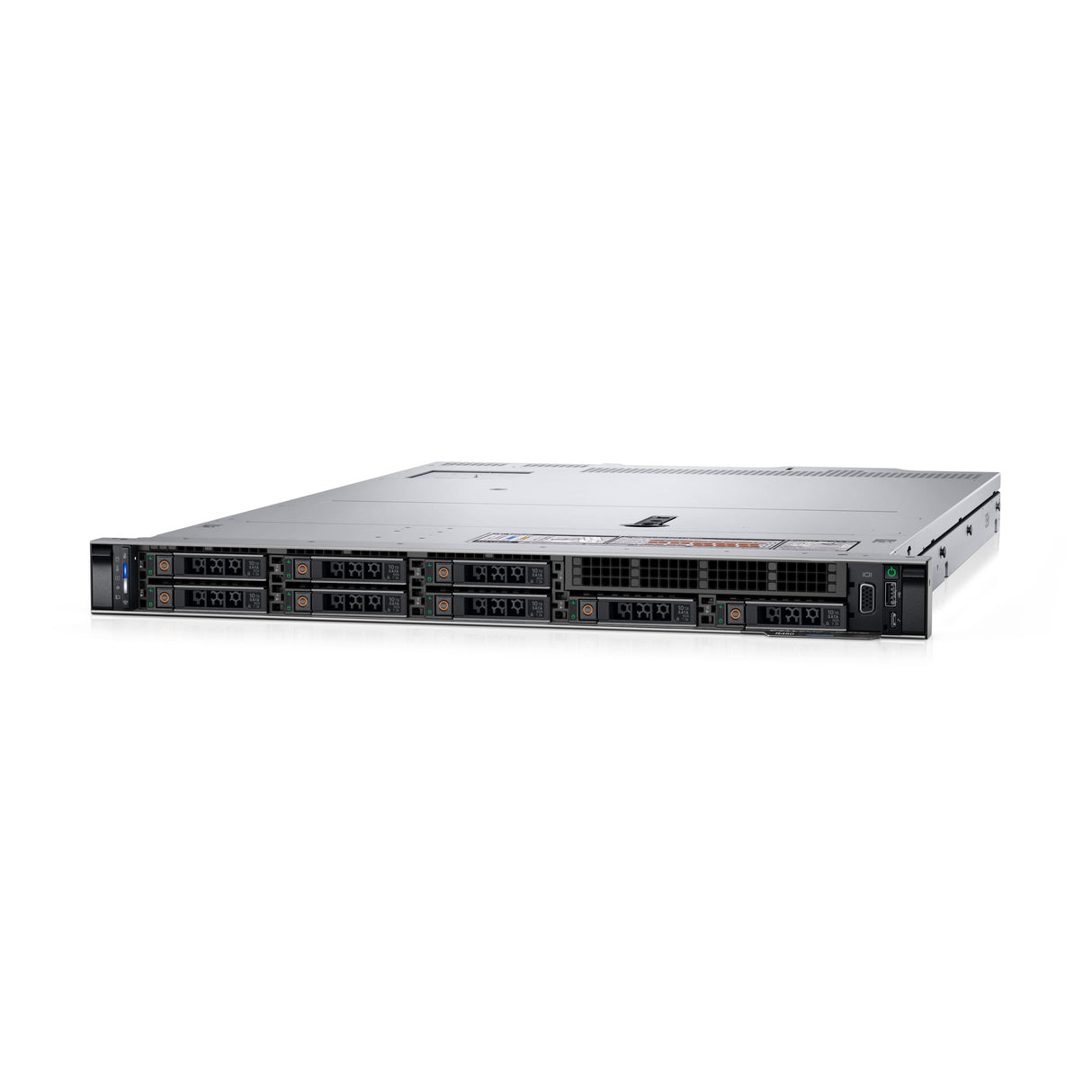 Dell Servidor Poweredge R450 2.5" Chassis Intel® Xeon® Silver 4310 1x 16gb Rdimm 1x 480gb Ssd Sata  Front Perc H755 Front Load Idrac9  Enterprise 15g