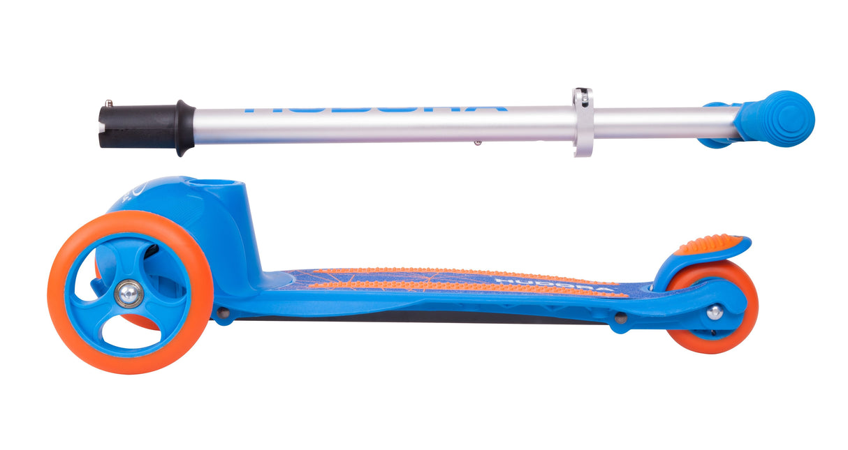 Hudora Flitzkids 2.0 Niños Patinete De Tres Ruedas Azul, Vespa Azul, Niños, Patinete De Tres Ruedas, Azul, Cualquier Género, Asfalto, 50 Kg