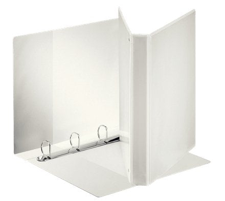 Esselte Canguro Plus Carpeta Canguro A4 De 4 Anillas De 25mm - Capacidad Para 230 Hojas A4 (80 G/M²) - Blanco
