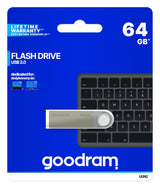 Pendrive Goodram Uun2 Uun2-0640s0r11 (64gb; Usb 2.0; Silver Color)