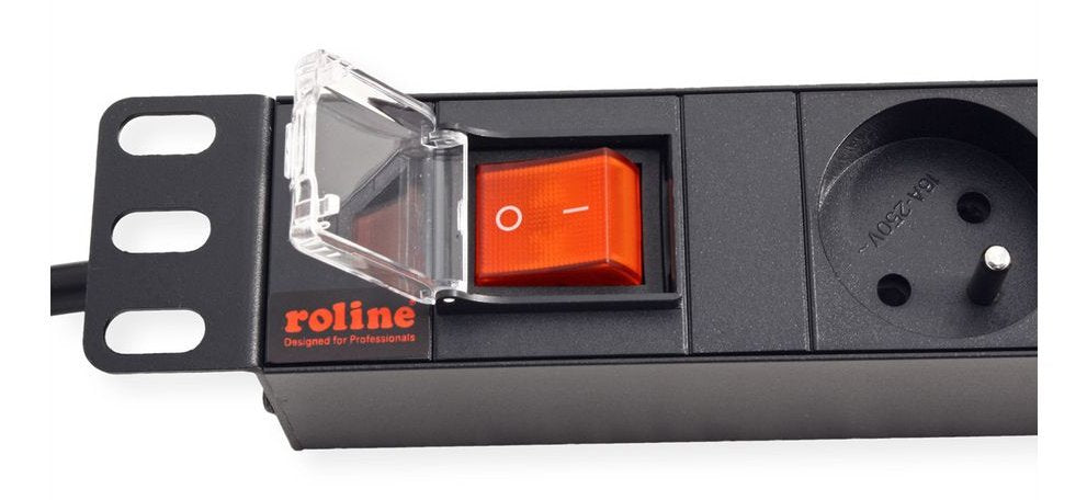 Roline Regleta De Enchufes 8vías Ute Con Interruptor 1,8m