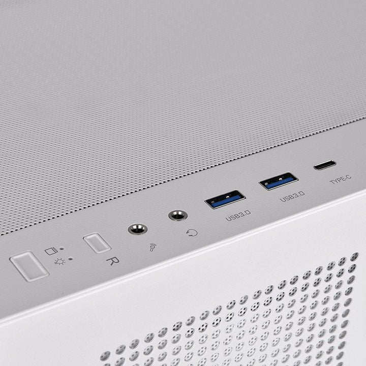 Caja Pc Thermaltake View 270 Plus Tg Argb Blanca, Vidrio Templado X 2 Ca-1y7-00m6wn-01