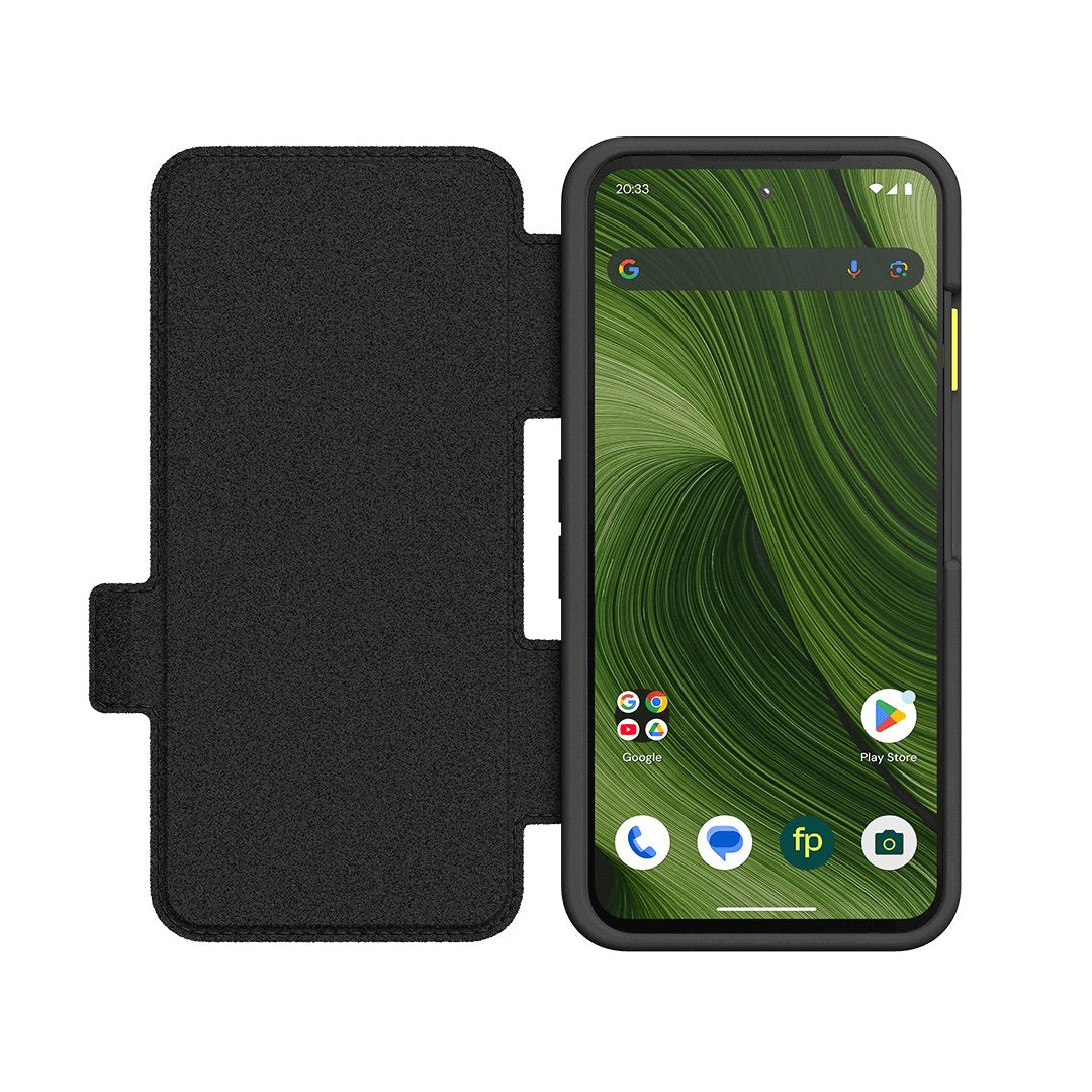 Funda Con Tapa Fairphone, Funda Protectora Negra, Para Fairphone (Gen. 6) F6flip-1zw-Ww1