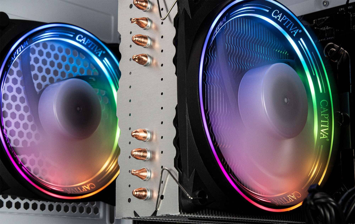 Captiva Advanced Gaming R86-339 Amd Ryzen 5 5600 32 Gb Ddr4-Sdram 1 Tb Ssd Nvidia Geforce Rtx 4060 Windows 11 Home Escritorio Pc Blanco