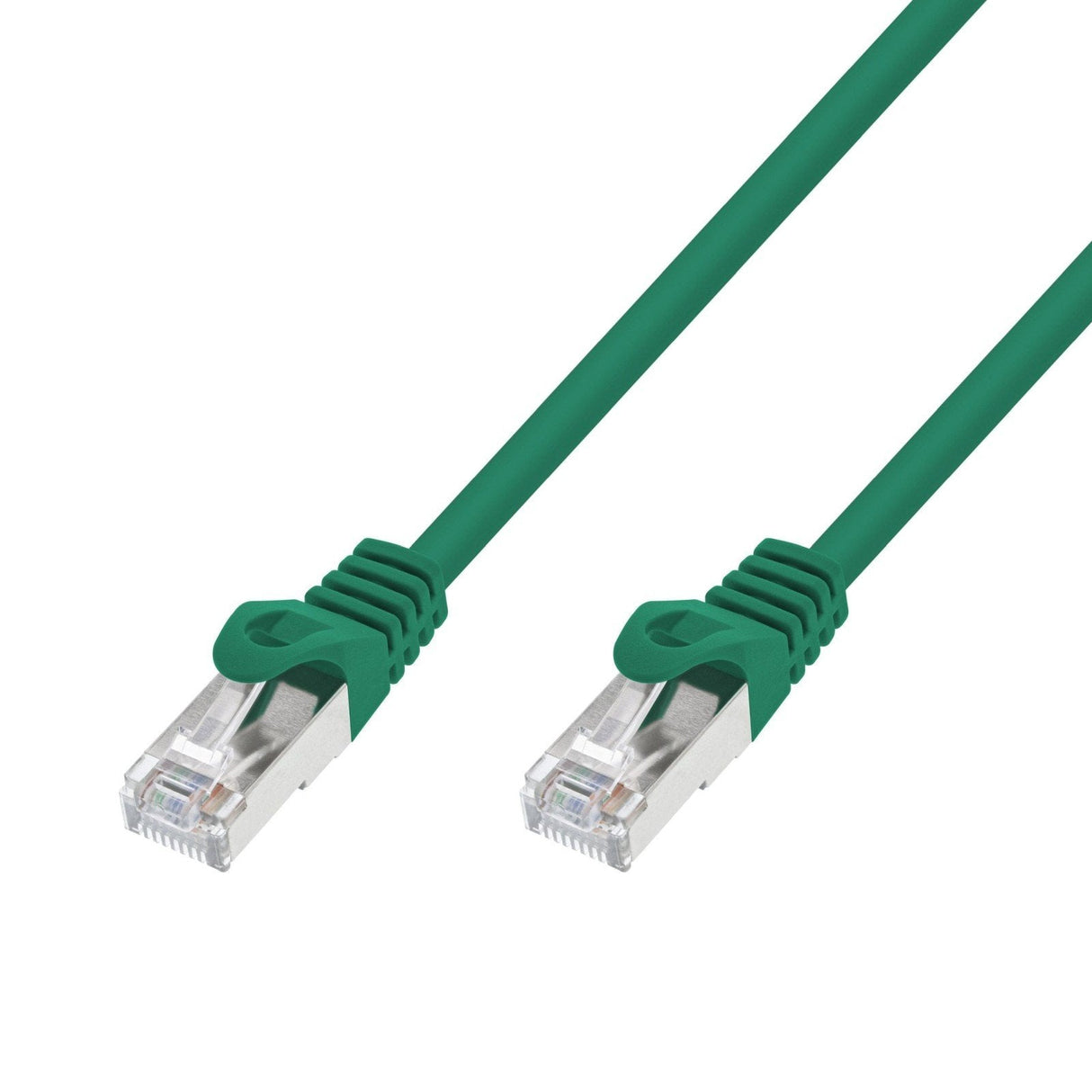 Extralink Lan Patchcord Cat.7 S/Ftp 2m 10g Shielded Foiled Twisted Pair Bare Copper Green