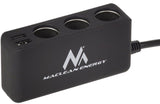 EAN 5902211102946 - Maclean MCE117 cargador de dispositivo móvil Smartphone, Tableta Negro Encendedor de cigarrillos Auto imagen 3