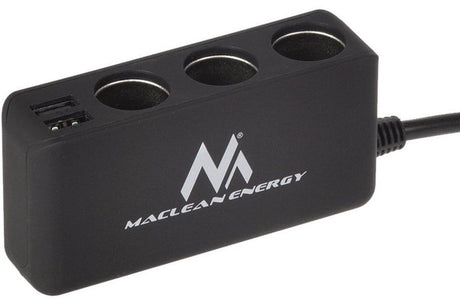 EAN 5902211102946 - Maclean MCE117 cargador de dispositivo móvil Smartphone, Tableta Negro Encendedor de cigarrillos Auto imagen 3
