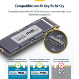 EAN 0065030907248 - StarTech.com 1USB4-NVME-ENCLOSURE caja para disco duro externo Caja externa para unidad de estado sólido  imagen 9