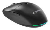 Gembird Dual-Mode 6-Button Wireless Mouse 2.4g + Bt Black