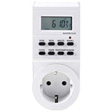 Programador De Electricidad Silver Sanz 49401 Digital -  Semanal -  3600w -  250v -  16a -  50hz
